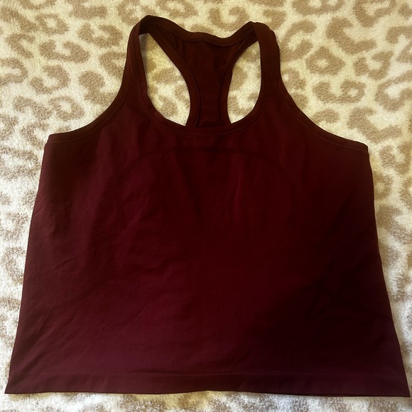 Lululemon Cool Racerback Tank Top Shorter Length
Red Merlot - Picture 2 of 5